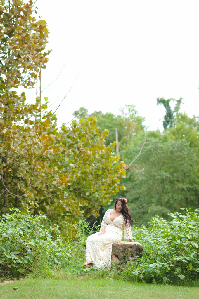 bridal flower crown