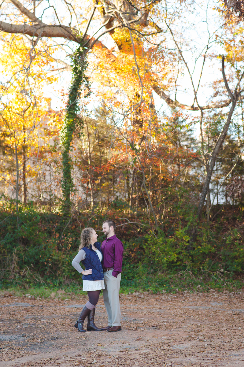 downtown greenville couples session