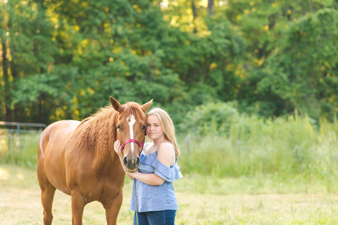 photography with horse